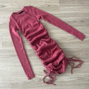 NWOT Vici Collection Teal Long Sleeve Knit Dress